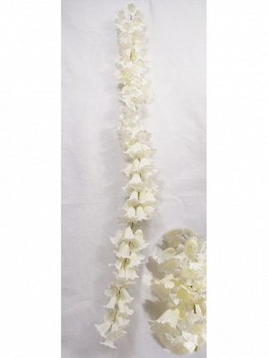 Колокольчик средний цветок 130 см цвет белый HS-35-11