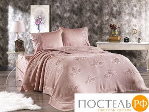 3234G30002179 Grazie Home вязаный плед ALEGRA 2 сп пудра