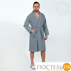 Серый  Халат банный  мод. 011.16.11 раз 2XL/3XL (арт. 112XL/3XL)