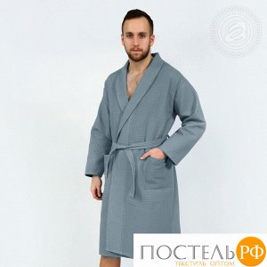 Серый  Халат банный  мод. 011.16.11 раз 2XL/3XL (арт. 112XL/3XL)