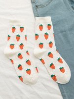 Носки р.35-40 &quot;Fresh&quot; Клубника