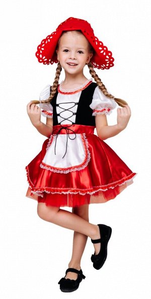 Карнавальный костюм 2066 к-20 Красная Шапочка размер 104-52