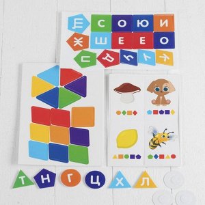 Игрушка развивающая "Веселые липучки. Изучаем алфавит" МИНИ