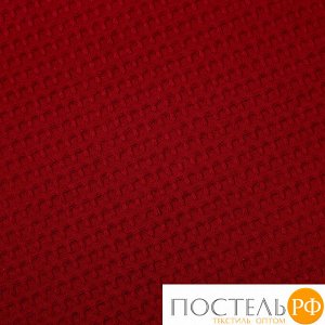Полотенце "Доляна" цв. бордовый 35х60 см, 100% хл., крупная вафля 220 г/м2   4576491