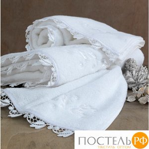 1010G10096101 Soft cotton салфетки NAKKAS 3 пр 32X50 белый