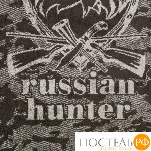 Полотенце махровое Этель "Russian hunter" 50х90см, 100% хлопок, 420гр/м2   4607767