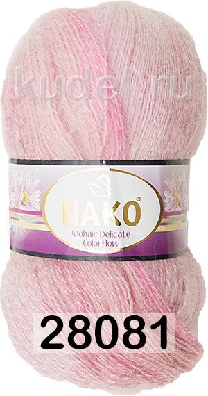 Пряжа Nako Mohair Delicate Colorflow