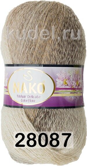 Пряжа Nako Mohair Delicate Colorflow