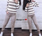 Спортивный вязаный костюм