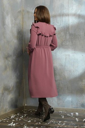 Платье / JeRusi 20119 грязно-розовый