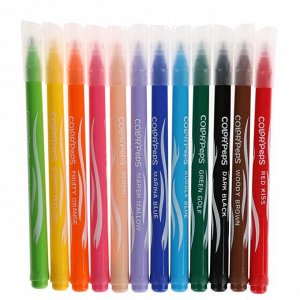 Набор для рисования Maped Color Peps: 12 фломастеров + 15 цветных карандашей, в футляре
