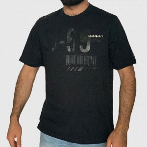 Черная мужская футболка Sean John – для любителей креатива без перегиба  №727