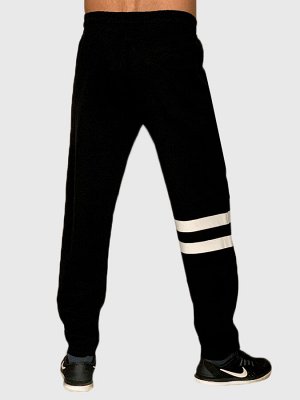 Мужские спортивные штаны JEANS by Buffalo с карманами – прямые штанины, резинка внизу плотно обхватывает щиколотки