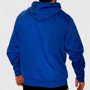 Синяя мужская кофта толстовка Rangers – под спортивный стиль и городской кэжуал №124