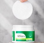 Очищающие увлажняющие диски для лица Venzen Cotton Nicotinamide Pads (55 штук).