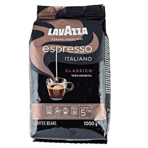 Кофе LAVAZZA ESPRESSO ITALIANO CLASSICO 1 кг зерно