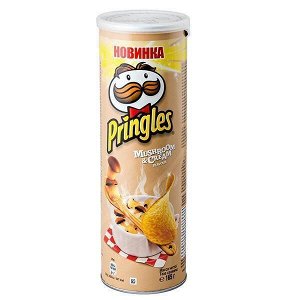 Чипсы PRINGLES Mushroom &amp; Cream 165 г