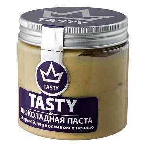 Шоколадная паста Tasty с курагой, черносливом и кешью 200 г