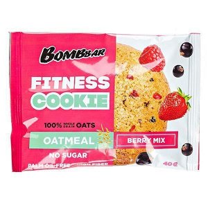 Печенье Bombbar FITNESS COOKIE berry mix 40 г