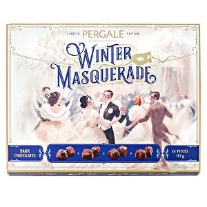 Конфеты НГ PERGALE WINTER MASQUERADE dark chocolates 187 г