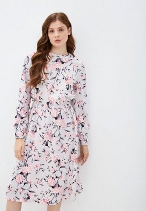 Платье жен. (002014)серо-розовый