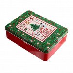 13.30.71 Подарок &quot;MERRY CHRISTMAS&quot; шок. ассорти с нач. &quot;Малина и кокос. крош.&quot;, &quot;Тоффи и ваф. крош.&quot;, &quot;Апельсин и ваф. крош.&quot; 500г*8шт ж/б