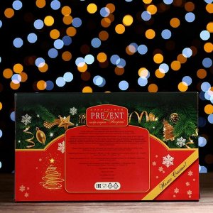 Шоколадный набор «Новогодний презент» пенал красный 230 г
