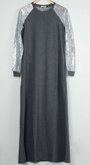 Женское платье макси с пайетками 248500 размер 44, 46, 48