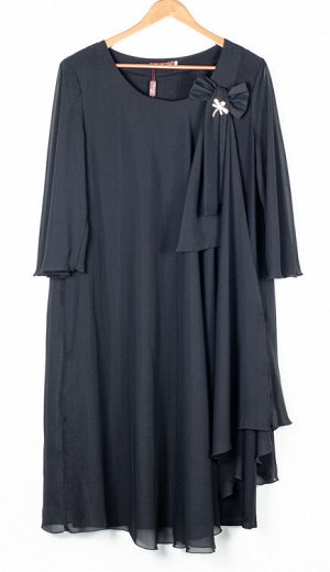 Женское платье миди свободное 249358 размер 58, 60, 62, 64