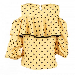 Женская блузка в горох 249517 размер 38, 40, 42, 44