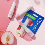 Бальзам для губ с персиком Bioaqua Peaches Are Delicate Lip Balm , 2.7 г