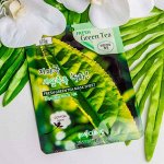 3W Тканевая маска для лица, зеленый чай &quot;Fresh Green tea Mask Sheet&quot; 23мл, 1*600 шт Арт-70013/82114