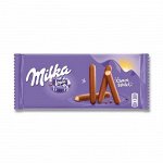 Печенье Милка Milka Choco Sticks в молочном шоколаде,112 г