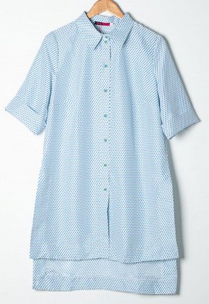 Туника рубашка женская 248916 размер 50, 54, 56