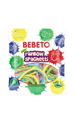 Мармелад Bebeto Радужные спагетти Тутти-Фрутти 70 гр