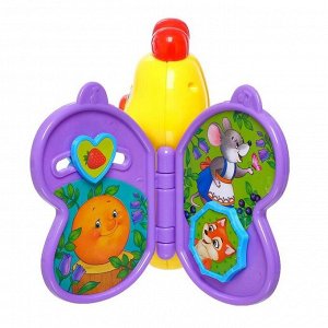 Музыкальная игрушка «Волшебная бабочка» звук, свет