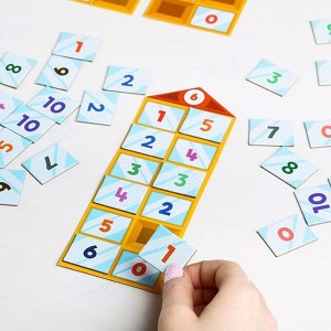 ЛАС ИГРАС Обучающая игра «Математические домики»