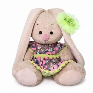 SidX-377 Мягкая игрушка BUDI BASA Зайка Ми в летнем платье (малыш) 15 см