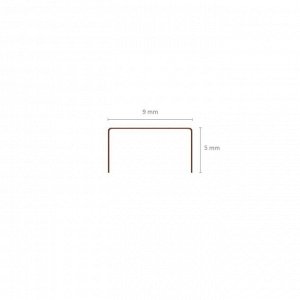 Скобы для степлера ErichKrause № 10, омедненные, 1000 штук