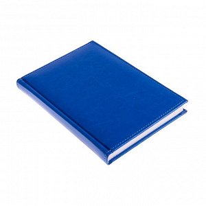 Ежедневник недатированный А5, 160 листов "Небраска", перфорация углов, светло-синий