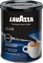 LAVAZZA. Клаб (молотый) 250 гр. жест.банка
