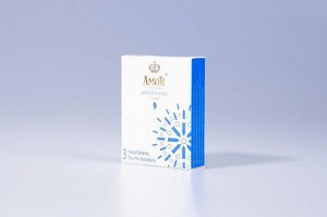 ПРЕЗЕРВАТИВЫ AMOR THIN (СУПЕРТОНКИЕ), 3 штуки