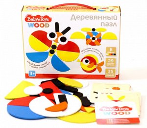 Десятое королевство Пазл деревянный 29 эл Baby Toys