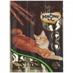 Мнямс Деликатес лакомые палочки 9 см для кошек с говядиной и яблоком 3х4 г