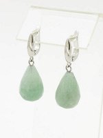 Серьги с нефритом. 851903200