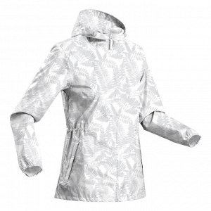 Дождевик для походов Raincut Zip женский QUECHUA