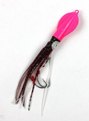 Джиггер JpFishing Squid Davy Jig (60гр, Pink/D.Red/White UV)