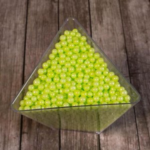 Кондитерская посыпка «Сахарные шарики» 4 мм, зеленые, перламутровые, 50 г