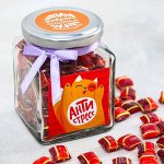 Леденцы в стеклянной банке &quot;Антистресс&quot; НОВЫЙ АРТИКУЛ 7291175