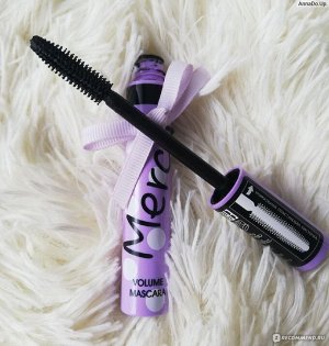 VS Тушь для ресниц с эффектом объема Volume Mascara "Merci" тон 01, черная   NEW